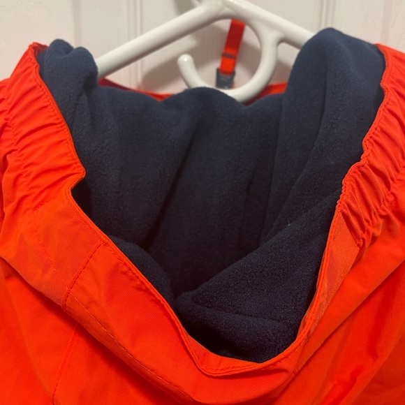 Lands' End Kids Orange and Navy Jacket - Picture 11 of 12